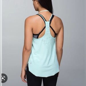 Lululemon Waterbound Singlet Aquamarine